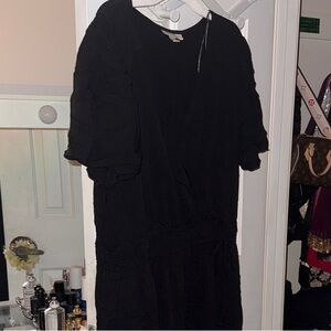 Elegant Black Women's Maxi Dress